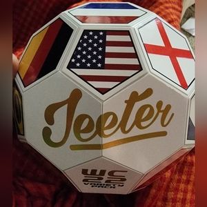 Jeeter Collectors Edition Soccer Ball